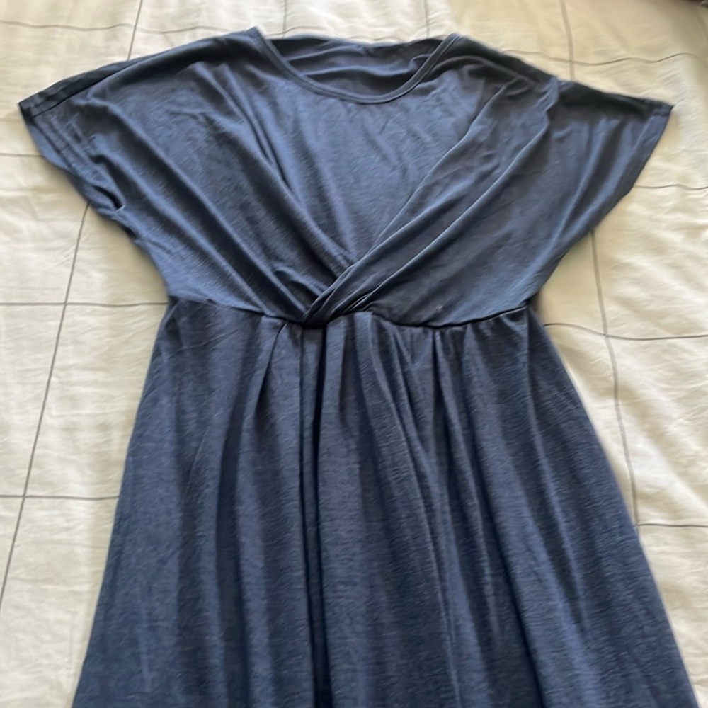 Heather Blue Cupshe Swim coverup